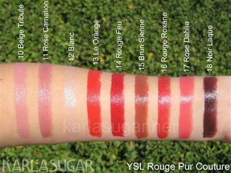 ysl rose carnation swatch|ysl lipstick review.